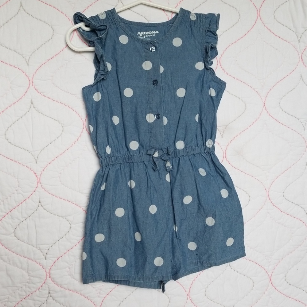Polka dot romper
